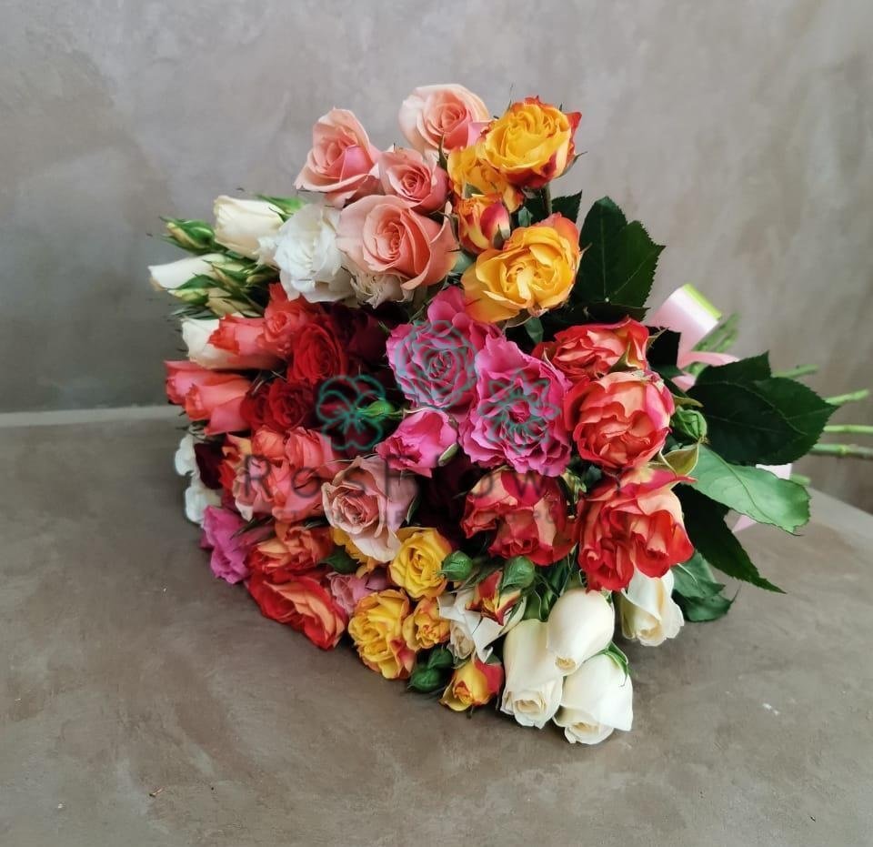 Букет цветов из: Розы в Середниково