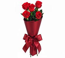 Букет 5 Красных роз Эдлесс Лав #REPLACE_PRED# Середниково