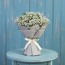 Букет цветов из:  Гипсофила в Середниково