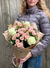 Букет цветов из:  Розы в Середниково