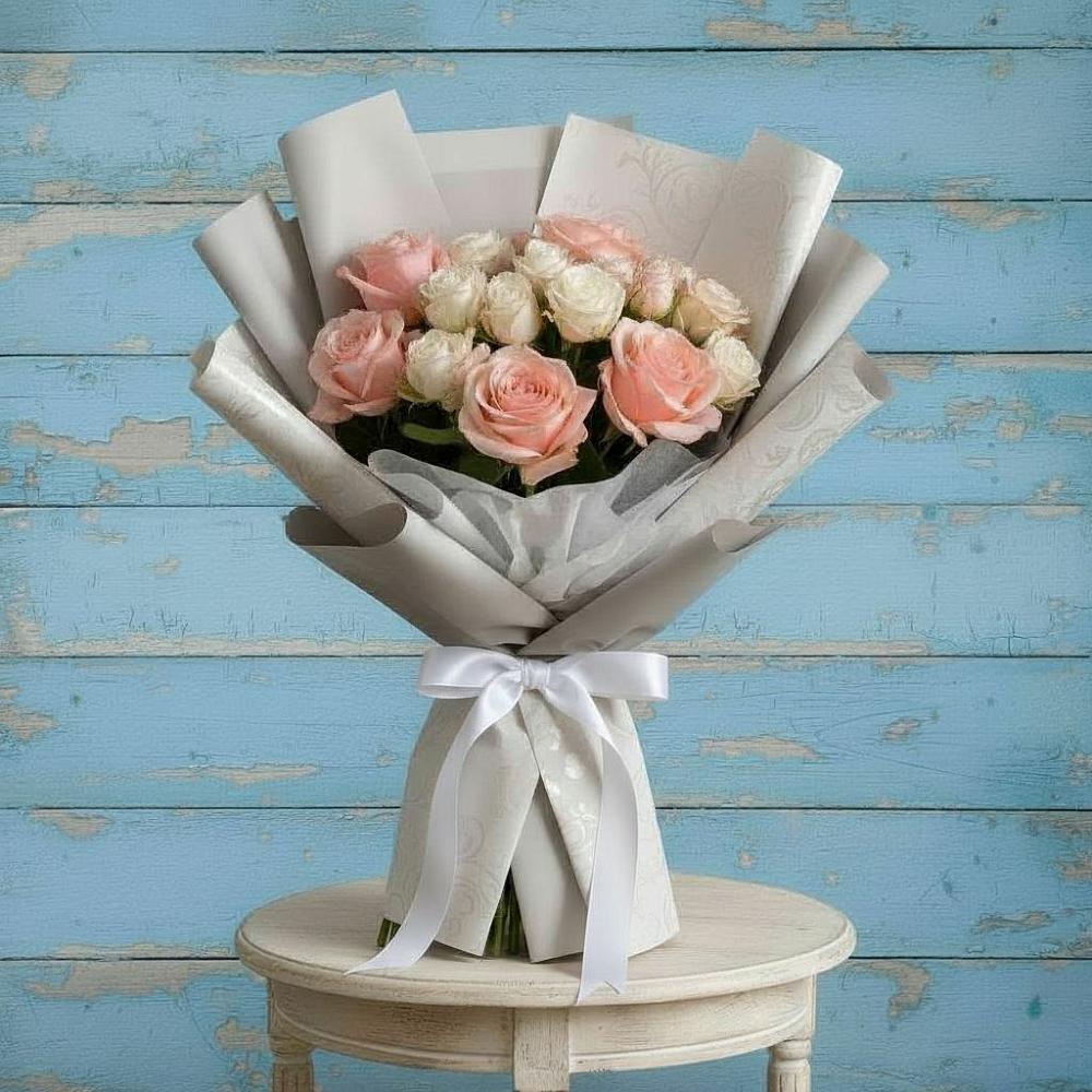 Букет цветов из: Розы в Середниково