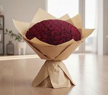 Букет 101 Красная роза #REPLACE_PRED# Середниково