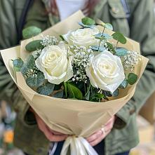 Букет цветов из:  Розы в Середниково