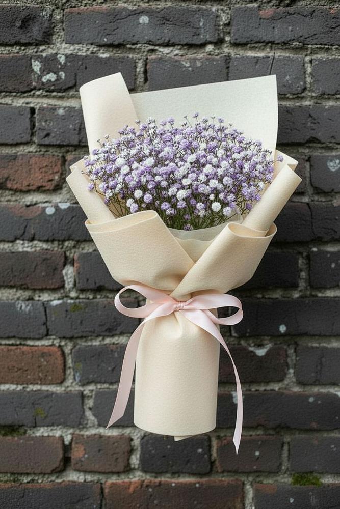 Букет цветов из: Гипсофила в Середниково