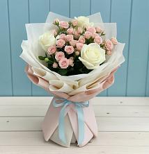 Букет цветов из:  Розы в Середниково