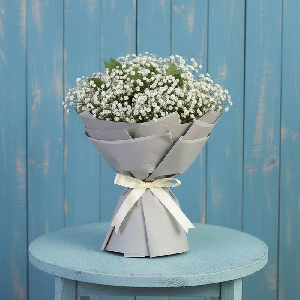 Букет цветов из: Гипсофила в Середниково