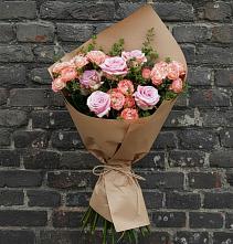 Букет цветов из:  Розы в Середниково