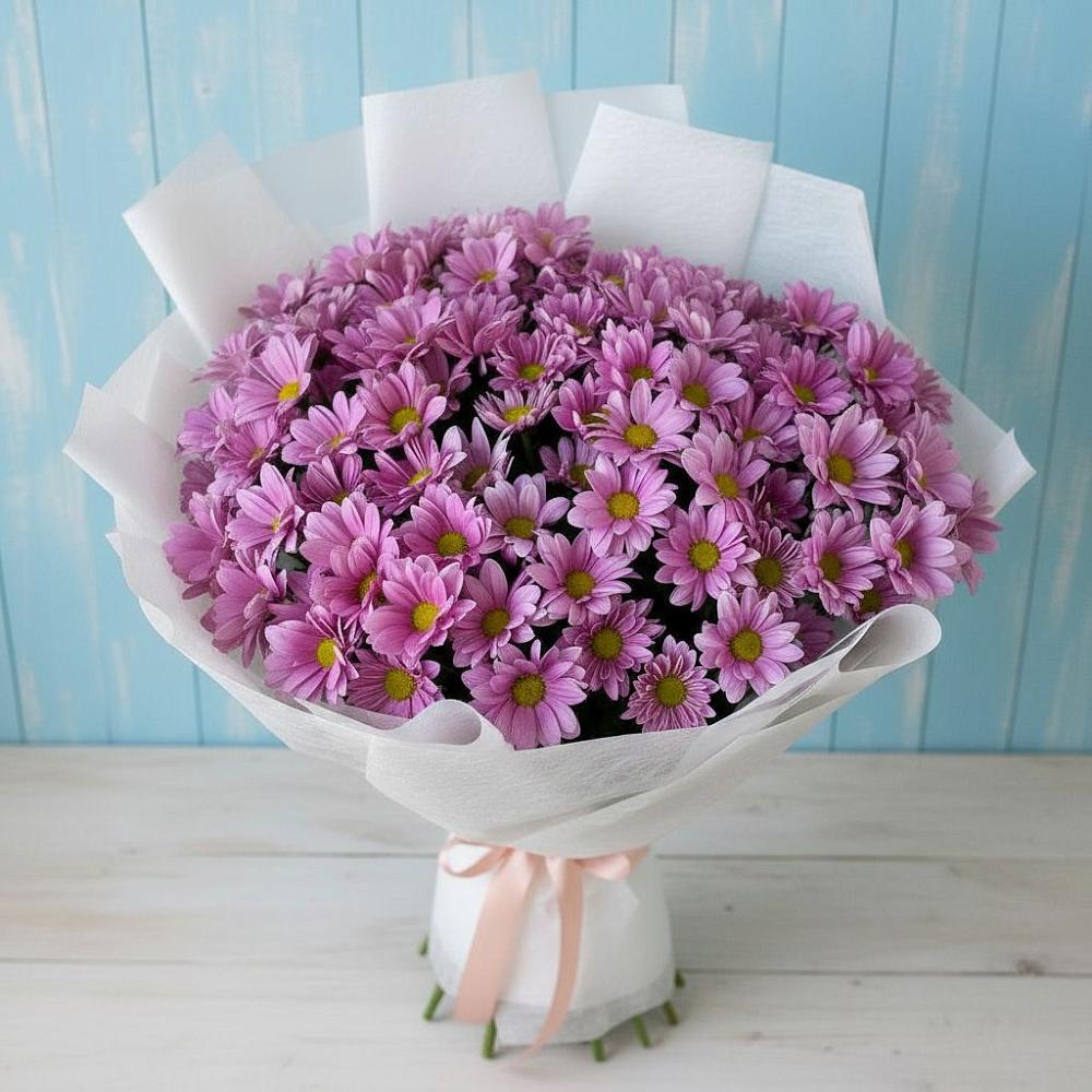 Букет цветов из: Хризантемы в Середниково