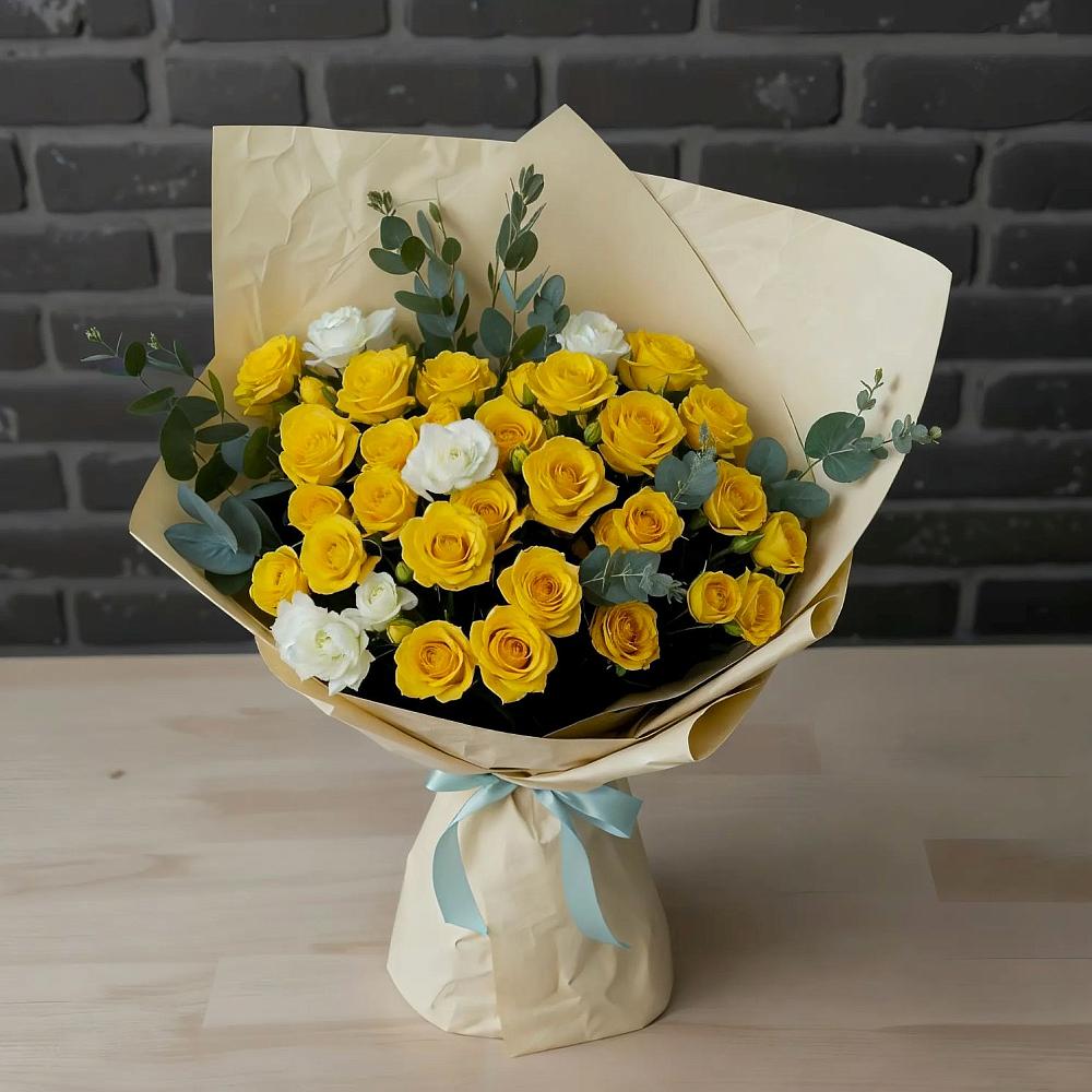 Букет цветов из: Розы в Середниково