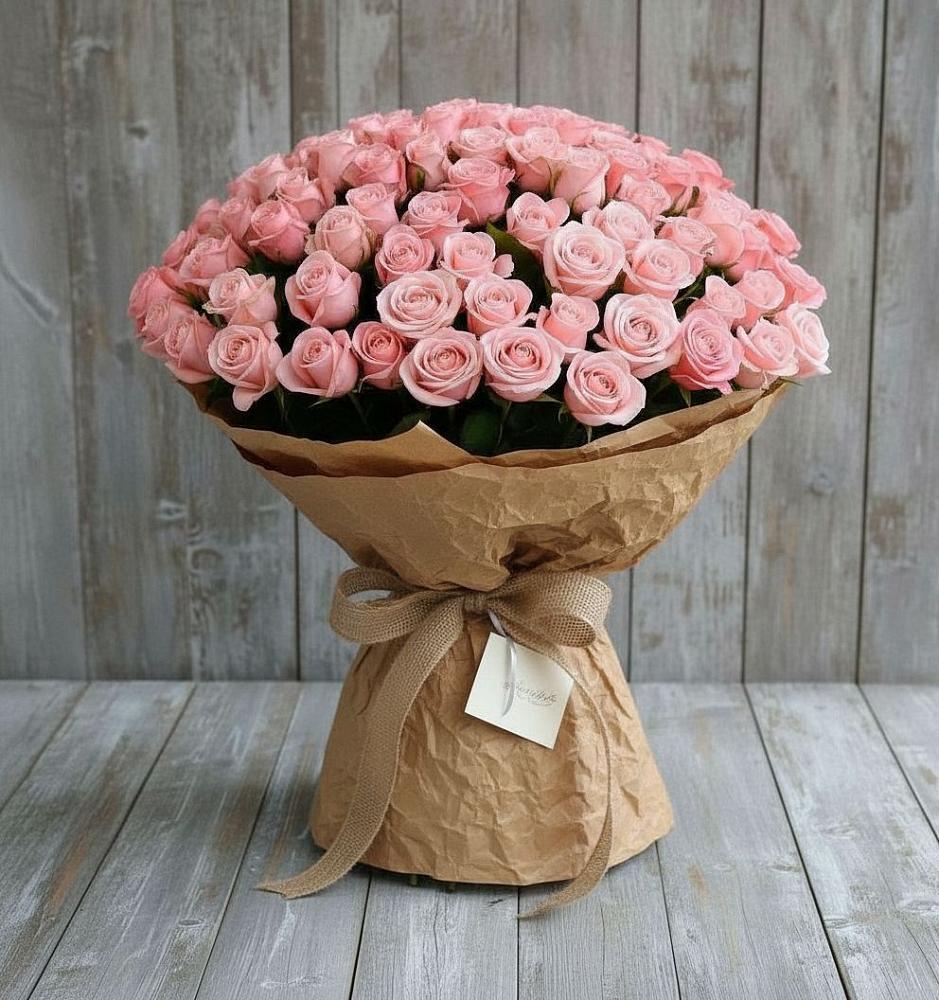 Букет 151 Роза Роуз в Середниково