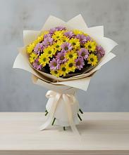Букет цветов из:  Хризантемы в Середниково