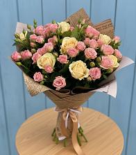 Букет цветов из:  Розы в Середниково