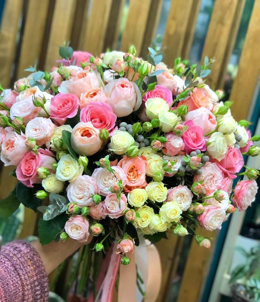 Букет цветов из: Розы в Середниково