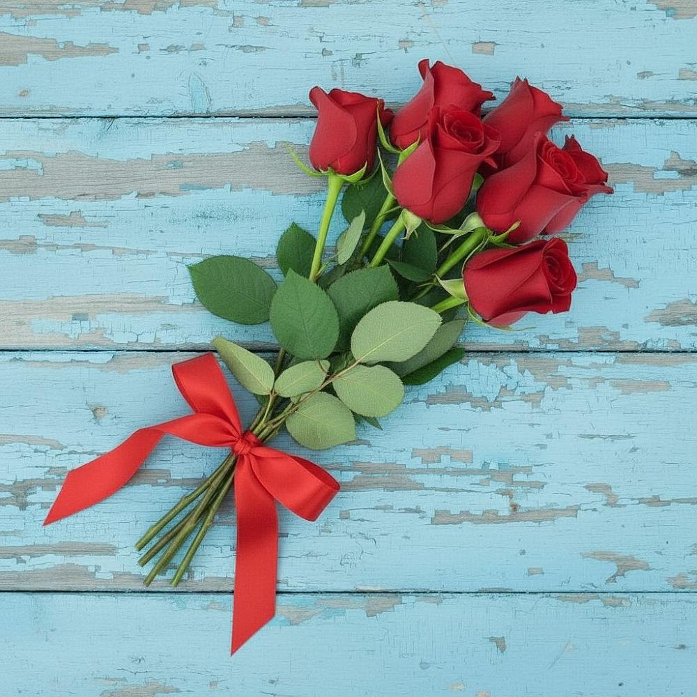 Букет Красные розы в Середниково