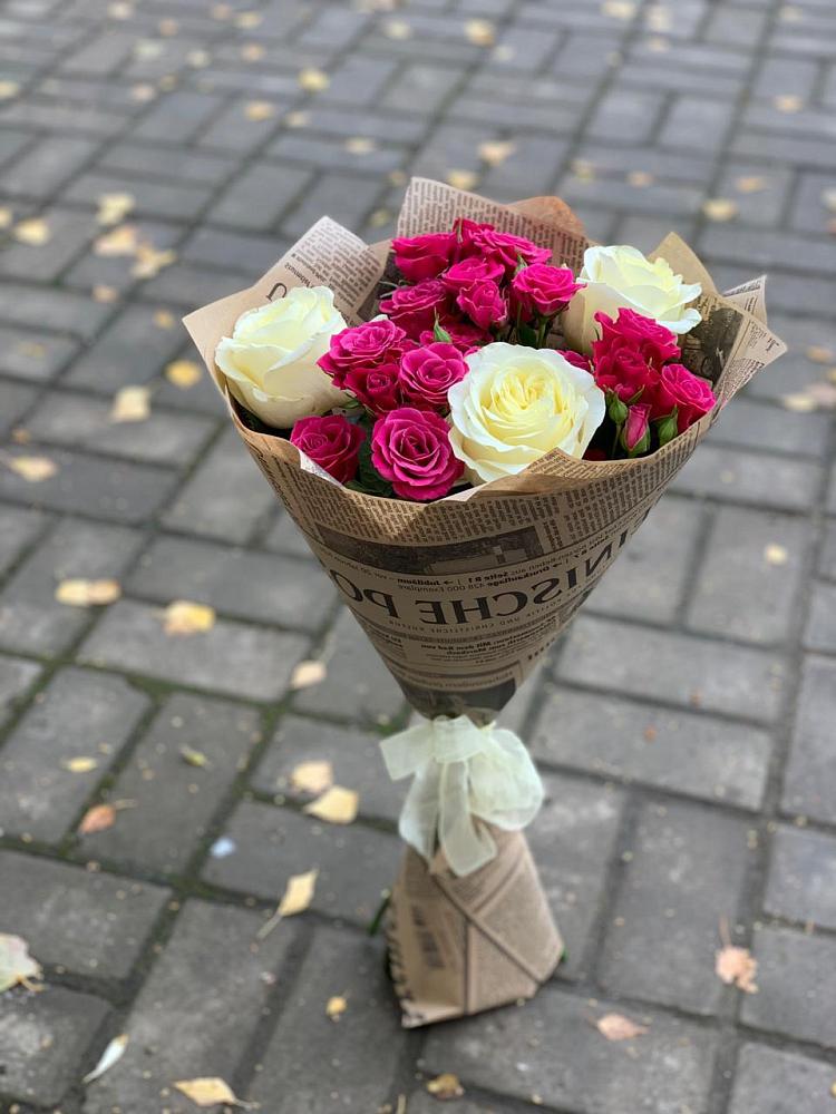 Букет цветов из: Розы в Середниково