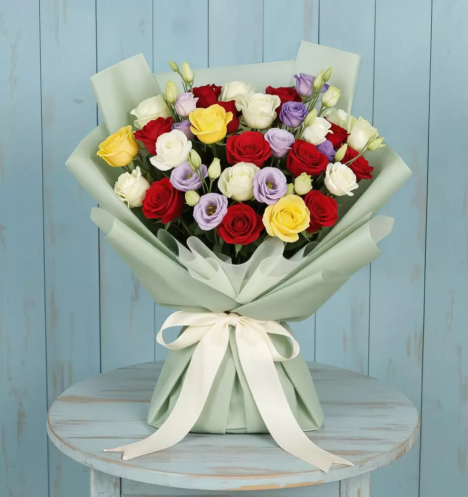 Букет цветов из: Розы в Середниково