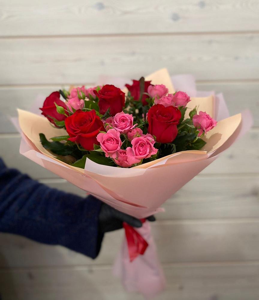 Букет цветов из: Розы в Середниково