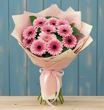Букет цветов из:  Герберы в Середниково