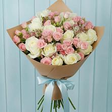 Букет цветов из:  Розы в Середниково
