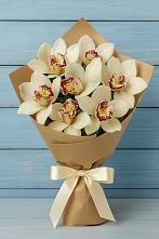 Букет цветов из:  Орхидеи и Розы #REPLACE_PRED# Середниково