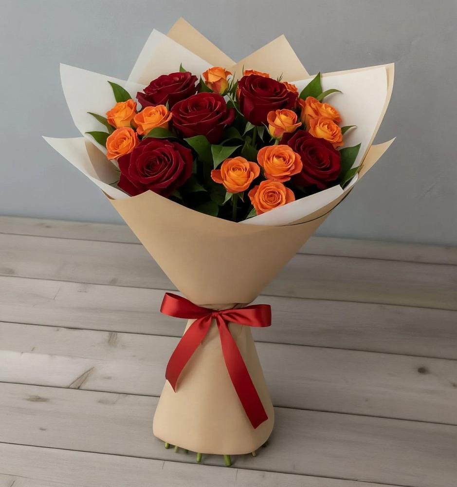 Букет Любовь и восторг в Середниково